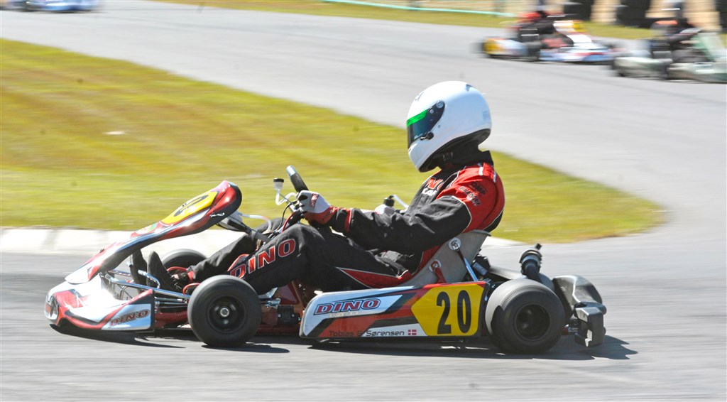 Tom K Karting Arena er en spændende udfordring for en karting-kører.
(Foto: Åge Keseler Kirketerp)